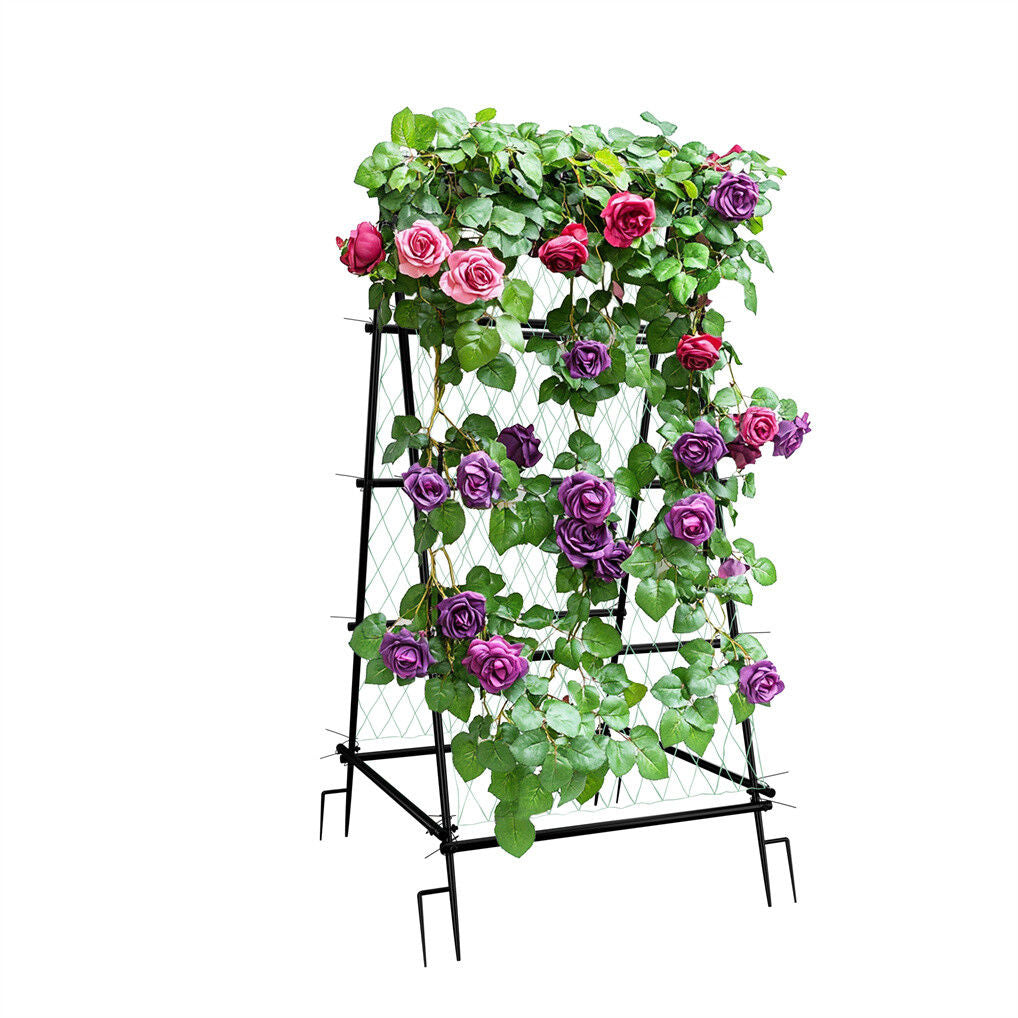 XL Heavy Duty Garden Trellis for Climbing Plants with Netting