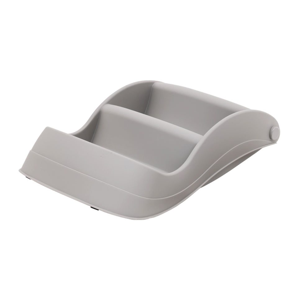 Furtastic Foldable Pet Stairs In Grey - 38cm Dog Ladder Cat Ramp