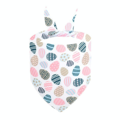 Cute Pet Triangle Towel Bib Cartoon Cats And Dogs Drool Towel Scarf - 11