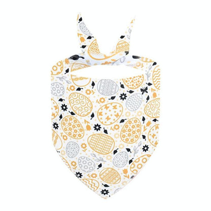 Cute Pet Triangle Towel Bib Cartoon Cats And Dogs Drool Towel Scarf - 05
