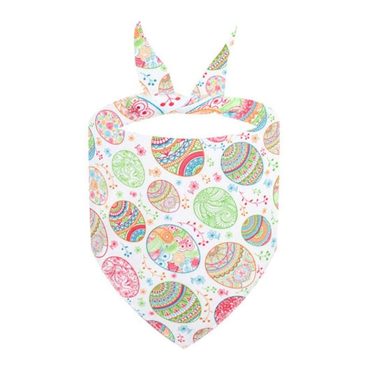 Cute Pet Triangle Towel Bib Cartoon Cats And Dogs Drool Towel Scarf - 07