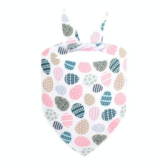 Cute Pet Triangle Towel Bib Cartoon Cats And Dogs Drool Towel Scarf - 08