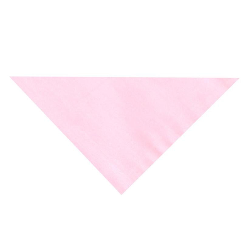 Pet Birthday Saliva Towel Double Cotton Triangle Scarf - Blue