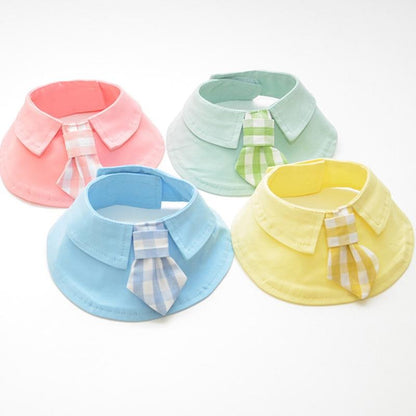 Pet Shawl Scarf Saliva Towel Dog Clothes Accessories - Size L - Yellow