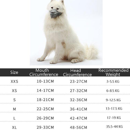 Dog Mouth Cover Anti-Bite Mesh Dog Mouth Cover Medium And Large Dogs Anti-Drop Mask Xl - Green