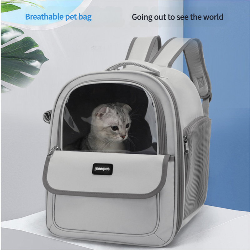 Yellow Pet Carrier Backpack - Space Capsule Design for Cats & Small Dogs