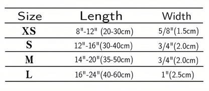 Dark Brown Durable Dog Collar with Metal Buckle - Adjustable Nylon Pet Collar for Small to Large Dogs Size L