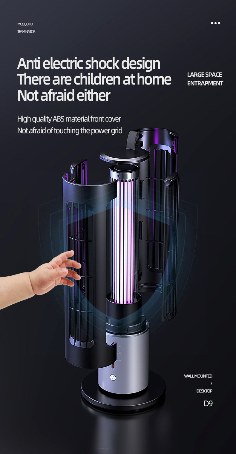 Multifunctional Mosquito Trap - USB Rechargeable, Wall & Tabletop Use