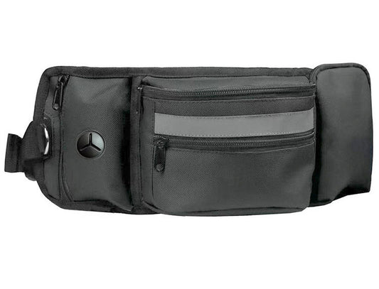 Multi-Function Dog Training Belt Bag with Water Bottle Holder - Black