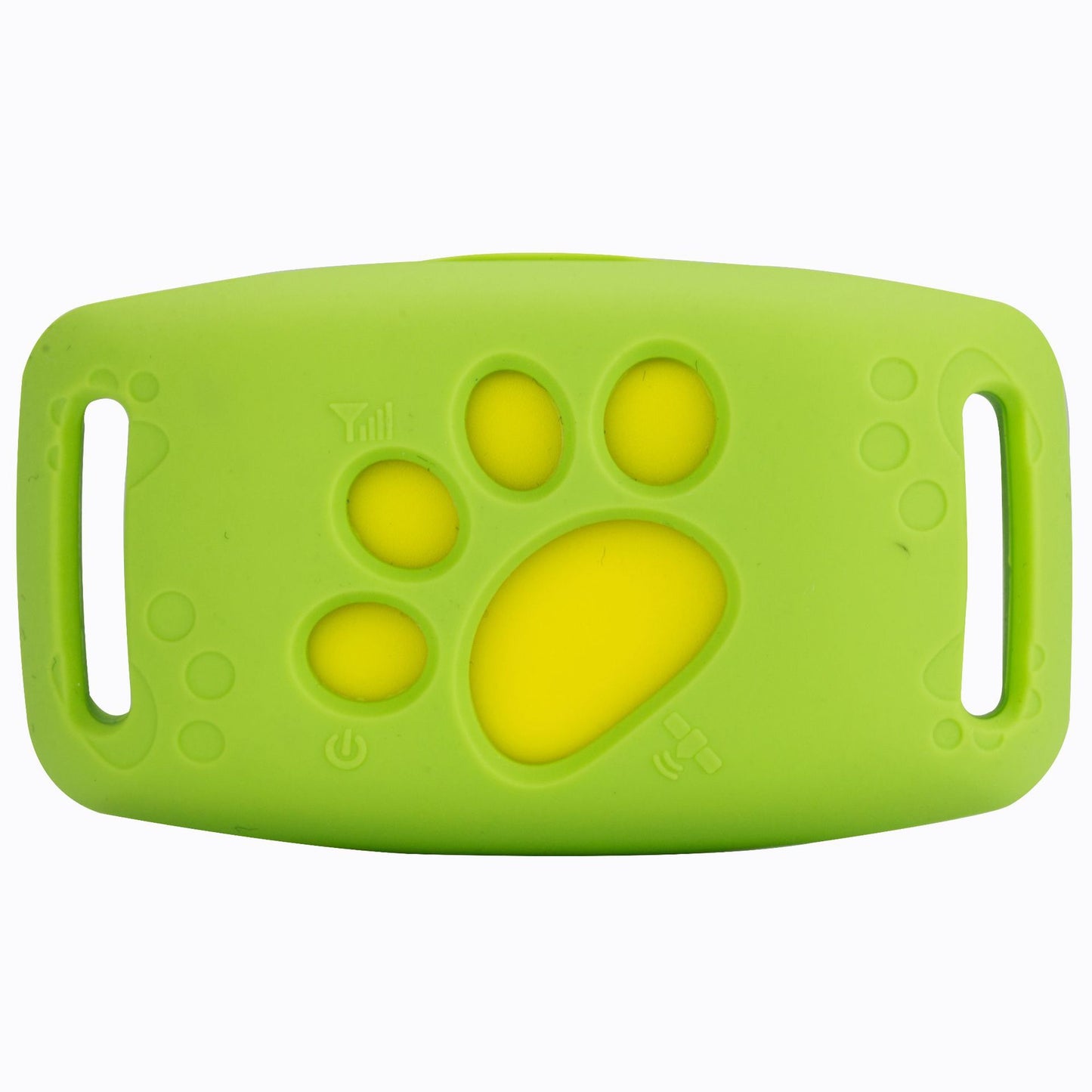 Green Real-Time Pet GPS Tracker Locator - Magnetic Charging, Multi-Mode Positioning for Dogs & Cats