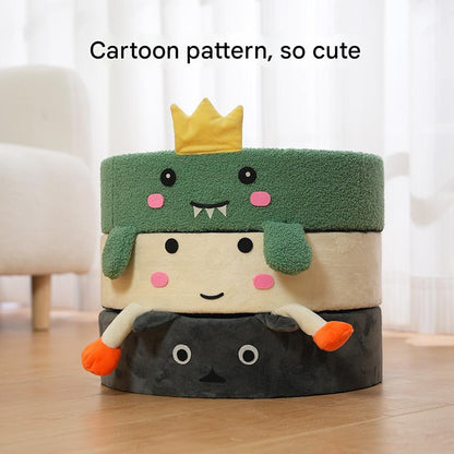 Cute Pink Fabric Pig Cat Scratching Post and Lounger - 41cm Cat Scratch Proof Basin