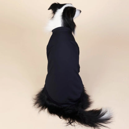 Black Classic Dog Sweatshirt with Hood & Drawstrings - For Large Dogs (Size : 7XL)