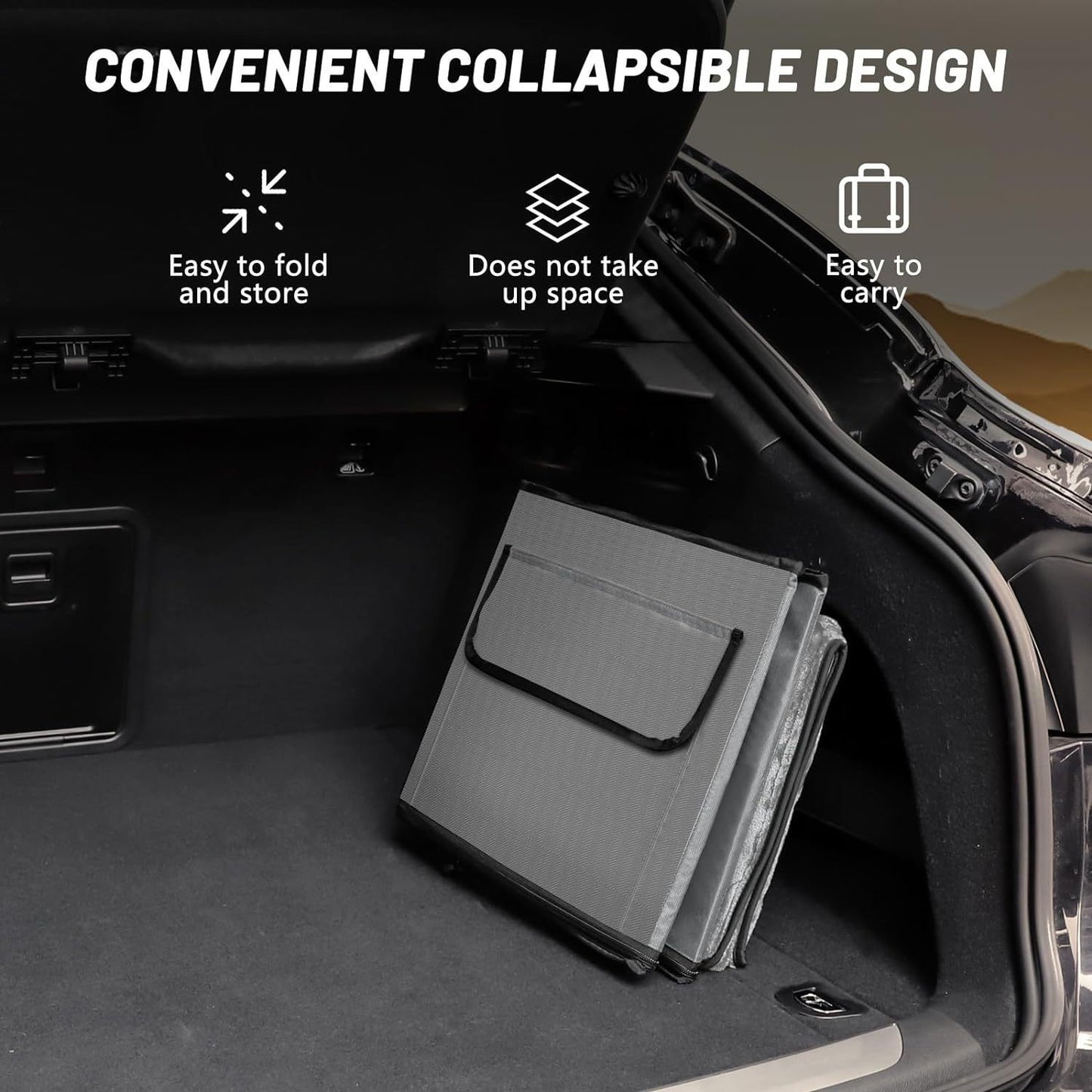 Black Car Pet Pad - Portable Dog Booster Seat for Safe and Comfortable Travel