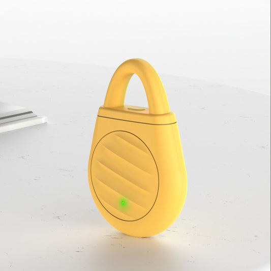 2 Pcs Yellow Portable Ultrasonic Pest Repeller - Rechargeable Mosquito & Bird Repellent Device | 3-Mode for Indoor, Outdoor & Camping