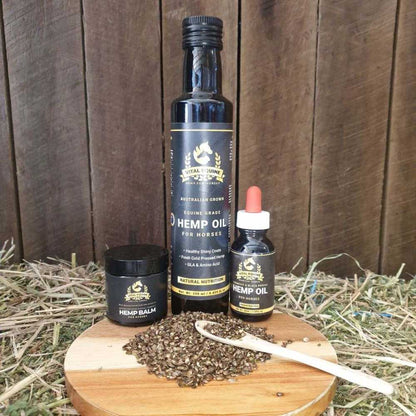 Vital Equine | Hemp Starter Pack | Turmeric + Hemp Oil & Lemon Myrtle Balm